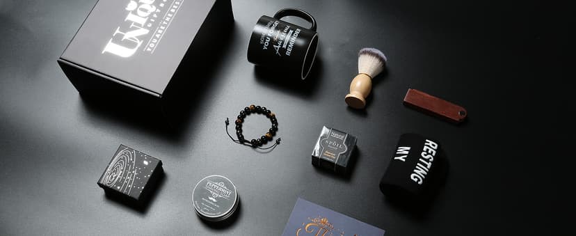 Sovyime Birthday Gifts for Men Who Have Everything, Luxury Gift Set for Men Birthday Gifts Ideas, Funny Men's Gift Baskets for Mens Him, Boyfriend Husband Anniversary Fathers Day Giftss for Dad Daddy