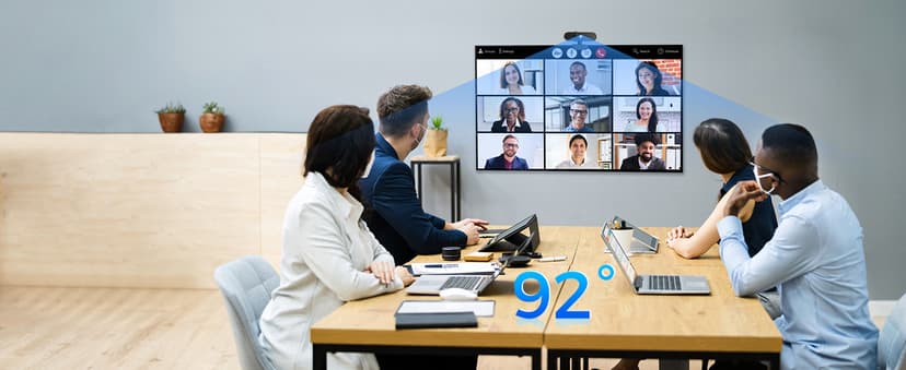 Edew 1080P Webcam Computer Camera with Microphone & Wide View - Auto Light Correction Webcam for PC, Mac, Laptop, Desktop - Built-in Privacy Cover Plug & Play USB for Zoom/Skype/Streaming