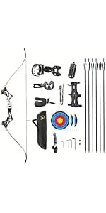 TOPOINT ARCHERY 3 Pin Bow Sight - Fiber, Brass Pin, Aluminum Machined - Right and Left Handed
