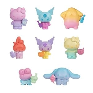 Jazwares Hello Kitty and Friends Ombre Tropical Party, 2” Figure 8-Pack - Removable Accessories - Officially Licensed Sanrio Product from Ages 6+ B0D4XHG8K9