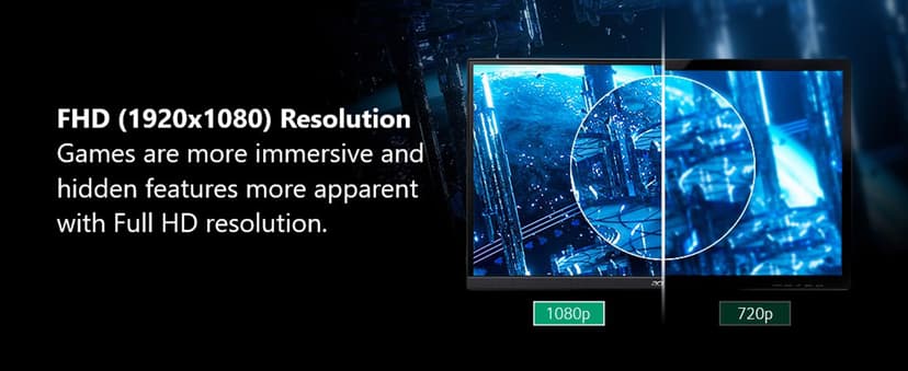 Acer Nitro 23.8” Gaming Monitor | Full HD 1920 x 1080 | IPS | ZeroFrame | AMD FreeSync | 144Hz Refresh Rate | 1ms (VRB) | sRGB 99% | 1 x Display Port 1.2 and 1 x HDMI 1.4 | KG241Y P6bip