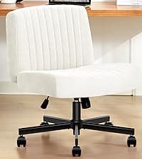 Ergonomic Office Chair,Ultra Thick Office Desk Chair with Adjustable Lumbar Support and Headrest,Spring Cushion,Rocking Function,Flip-up arms,Mesh Computer Chair for Home Office,Grey