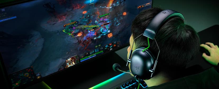 Razer BlackShark V2 X Gaming Headset: 7.1 Surround Sound - 50mm Drivers - Memory Foam Cushion - For PC, PS4, PS5, Switch - 3.5mm Audio Jack - Black