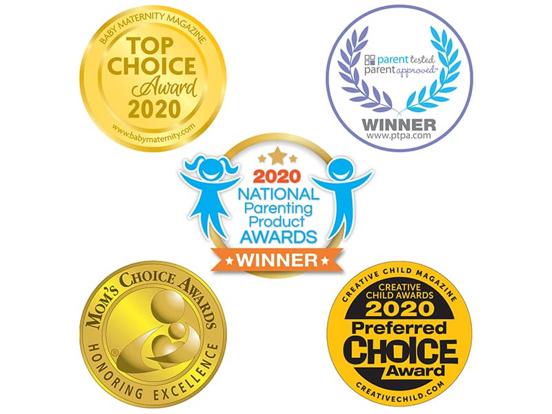 Chicco PhysioForma Silicone Orthondontic Pacifier, 0-6m | 100% Soft Silicone | Supports Breathing & Oral Development | Satin-Textured Nipple | Includes Sterilizing Case | BPA Free | Clear, 4pk