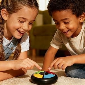 tingbowie Memory Game Handheld Electronic Toy, Color Memorizing with Lights and Sounds