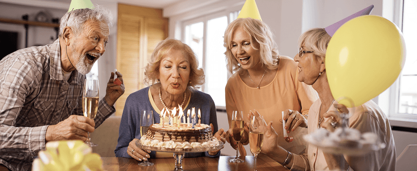 HAPPYPOP Birthday Gift Ideas - Socks for Senior Women Over 80, Best Gifts for 80 Year Olds