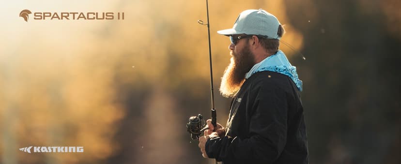 KastKing Spartacus II Spinning Reel – Sealed Carbon Fiber 22LBs Max Drag – 7+1 Stainless BB for Saltwater&Freshwater – 5.2:1 Gear Ratio – Size 500&1000 Perfect for Ice Fishing