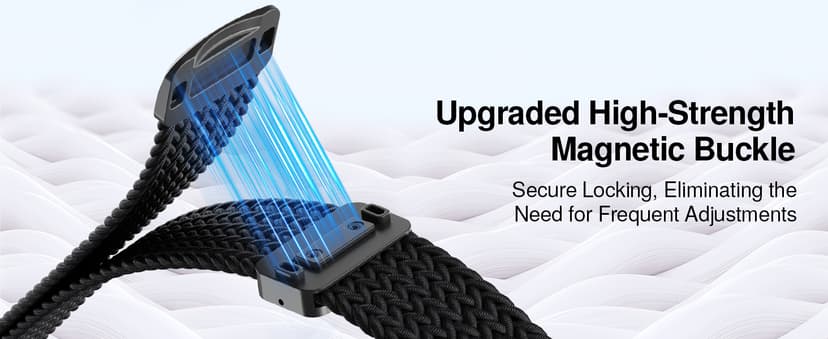 Braided Stretchy Band Compatible with Apple Watch Bands 38mm 40mm 41mm 42mm 44mm 45mm 46mm 49mm Women Men, Soft Nylon Solo Loop Magnetic Sport Strap for iWatch Series 11 10 9 8 7 6 5 4 3 2 1 SE Ultra