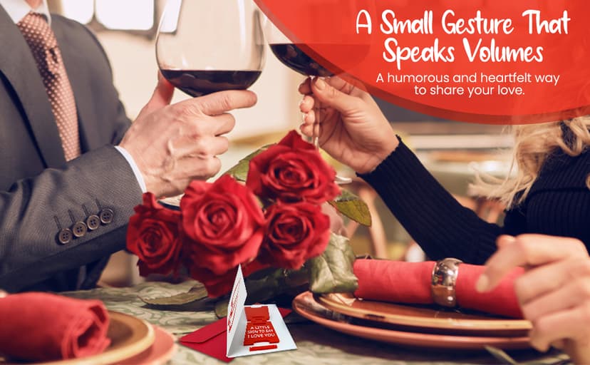 Mini Sign Valentine's Decoration Anniversary Present - Romantic I Love You Sign - Fun Boyfriend - Cute Birthday, Christmas, Wedding Gift for Girlfriend, Wife, Fiancee