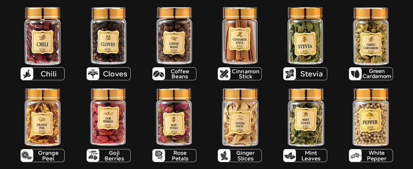 Whiskey Infusion Kit Gifts for Men – 12 Natural Ingredients, Decanter, Infusion Jar, Glass, Ice Mold – DIY Whiskey, Bourbon, Rum & Cocktail Infusion Set for Him, Dad, Husband