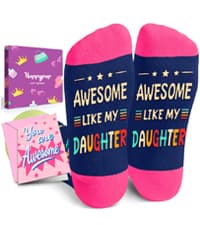HAPPYPOP Gifts For Women Men - Aunt Uncle Grandparent New Parents Socks, Mothers Father Day Socks