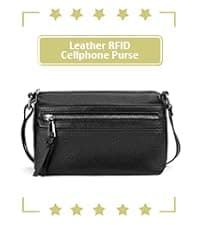 befen Genuine Leather Small Crossbody Purses for Women Travel Cross Body Bags Lightweight with Adjustable Shoulder Strap