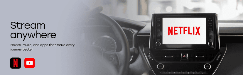 KemPro Smart Box 3-in-1 Wireless CarPlay & Android Auto Adapter with Streaming Apps – Netflix, YouTube, Adapter for Car to Watch TV, Video Player USB A & C