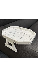 Xchouxer Couch and Bed Cup Holder Pillow, Sofa Organizer Caddy for Drinks, Remotes, Phones, Snacks (Beige) B0BWJ7W36N