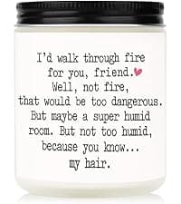 Niyewsor 40th Birthday Gifts Women Men, Forty Birthday Candle, 1985 40th Birthday Decorations for Women Men, 40 Year Old Bday Gifts for Friend, Sister, Wife, Husband, Handmade, 7oz