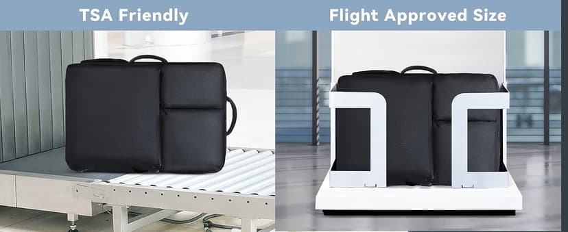 Extra Large 50L Travel Backpack Carry On Flight Approved, Luggage Backpack with Shoes Pouch, Suitcase Backpacks With 3 Packing Cubes, Personal Item Travel Bag, Black