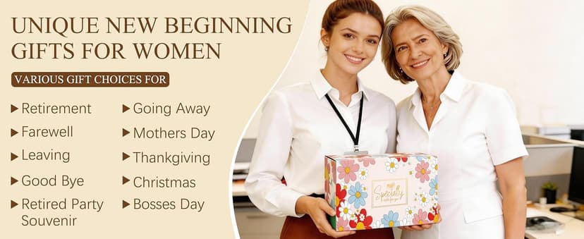 Coworker Leaving New Job New Beginnings Good Luck Divorce Housewarming Break Up Gifts for Coworkers Women Farewell Goodbye Going Away Leaving Retirement Gifts For Women Coworkers B0F7W5KFWL