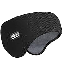 Lauzq Winter Fleece Ear Warmers Muffs Headband for Men Women Kids Ski Running Cycling