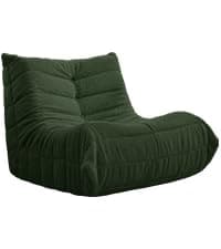 Bean Bag Chair Big Sofa Beanbag Chair for Adults Fireside Chair Bean Bag Lounger with Memory Foam Filled for Home,Apartment or Gaming Venue(Grey Plush Single)