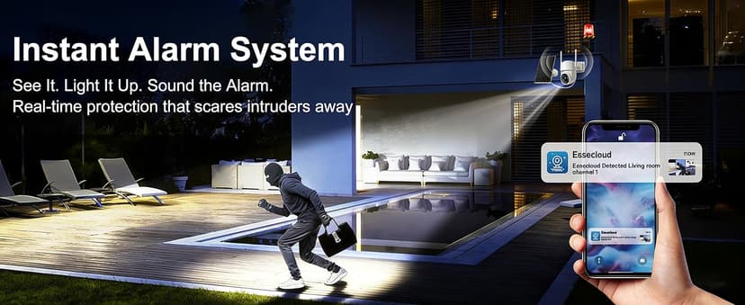 2K Security Camera System, 5GHz&2.4GHz WiFi Solar Wireless Cameras for Home Security, Wire-free Installation, AI Detection, Two-way Audio, Mobile alerts, SD/Cloud Storage, Color Night Vision, 4 Packs