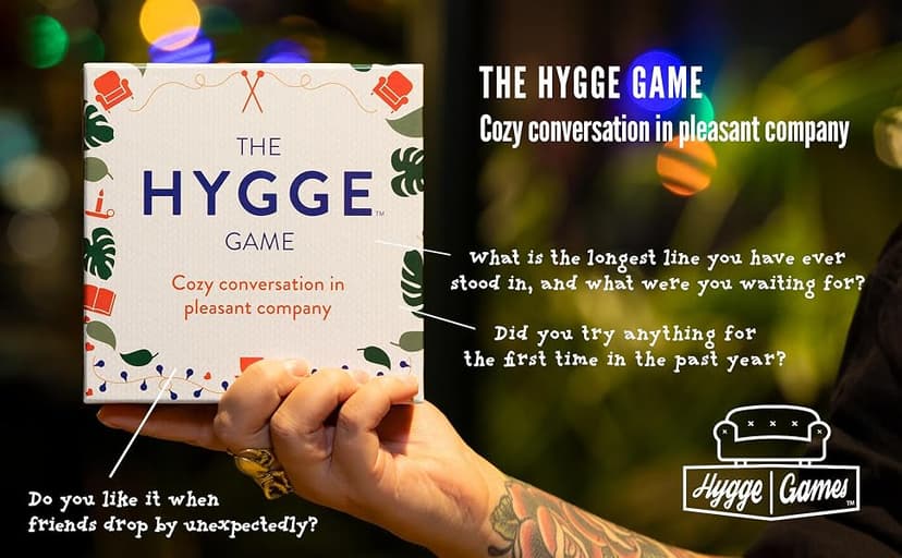 The Hygge Game - Cozy Conversation In Pleasant Company Multicolored, White,14 years B0778X7GNL