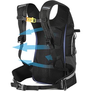 Bicycle Cycling Backpack - Water Resistant Biking and Bike Commuter Lightweight Backpack with Helmet Mesh Holder, Men and Women