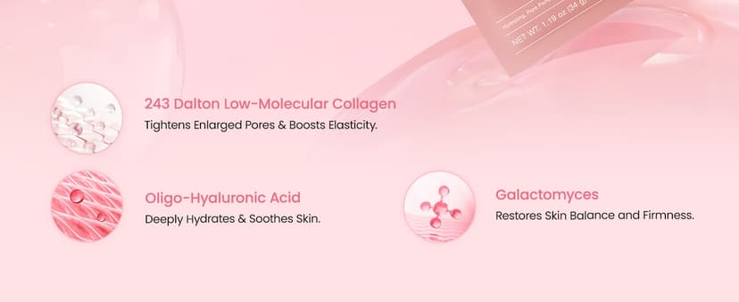 BIODANCE Bio-Collagen Real Deep Mask, Hydrating Overnight Hydrogel Face Mask, Pore Minimizing, Elasticity, Plumping, Travel Essentials & Self Care Gifts for Women, Korean Skin Care | 1.19oz(34g) x 4ea B0B2RM68G2