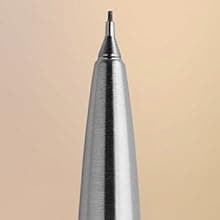Parker Jotter Ballpoint Pen, Stainless Steel with Chrome Trim, Medium Point, Blue Ink - Smooth Writing, Sleek, Polished, Professional, Desk Essentials