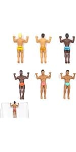 NPW Drinking Buddies Party Edition Drink Markers & Wine Glass Charms – Holiday Party Favour, Stocking Stuffer & Christmas Girls' Night Gift (12-Count, Pen Included)