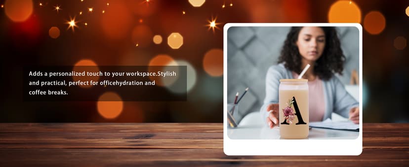 Monogrammed Glass Drinking Cup With Lid Straw Girlfriend Gf Gifts Future Mrs for Her Women Boyfriend 1 One Year Anniversary Meaningful Cute Romantic Christmas Xmas First Valentines I Love You More,C