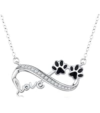 925 Sterling Silver Necklace Gifts for Women Crystal/Opal Jewelry Pendant Christmas Birthday Gift B0F3H4W55B