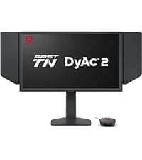 BenQ Zowie XL2540X+ 24.1 New Fast TN 280Hz Gaming Monitor, 1080p, Auto Game Mode by XL Setting to Share, Height Adjustment Powered by Industrial-Grade Bearing Design, S Switch, Shielding Hood
