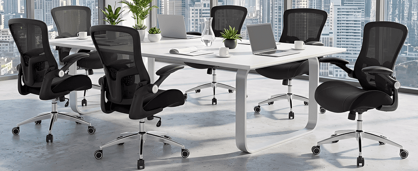 Office Chair Ergonomic Desk Chair-400lbs Big and Tall Heavy Duty, Wide & Soft 3D Modeling Foam Cushion Home Office Desk Chair with Adjustable Seat Height, Executive Computer Task Chair