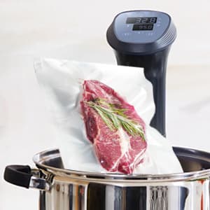 Automatic Food Vacuum Sealer Machine, Beelicious 8-In-1 Food Vacuum Saver with Starter Kits, Pulse Function, Moist & Dry Mode and External VAC for Jars and Containers, Stainless Steel