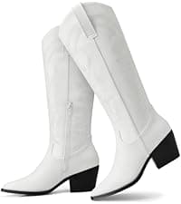 TEMOFON Winter Snow Boots for Women: Waterproof Warm Fur Lined Walking Outdoor Ankle Booties Slip on Snow Shoes Size 5-12