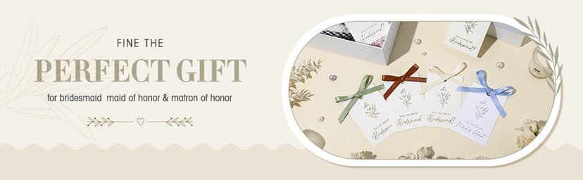 11 Pcs Bridesmaid Proposal Card with Ribbon Bow Floral Metallic Bridal Gift 8 Will You Be My Bridesmaid 2 Maid of Honor 1 Matron of Honor Invitation for Bridal Shower(White, Sage Green)