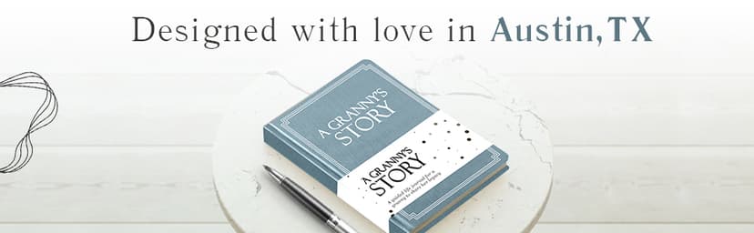 Granny's Life Story Journal (Hardcover): A Meaningful Keepsake for Granny to Share Her Journey & Memories, Book Includes 250+ Prompt Questions, Sentimental Gift for Mother's Day, Birthday, Christmas B0F7KHHCWP