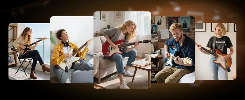 JOYO Mini Amp 5W Portable Plug in Practice Electric Amp Bluetooth Rechargeable Combo Guitar Amplifier Built-in 4 Effects Clean, Overdrive, Distortion, Reverb (JA-05G) B0CNRGCG3Z