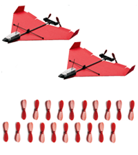 POWERUP 4.0 The Next-Generation Smartphone Controlled Paper Airplane Kit, RC Controlled. Easy to Fly with Autopilot & Gyro Stabilizer. for Hobbyists, Pilots, Tinkerers.