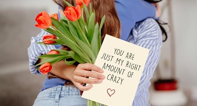 Cheerin Funny Greeting Card with Envelope - Anniversary Card - Romantic Birthday Card - Hilarious Gifts for Him Her Girlfriend Boyfriend Wife Husband