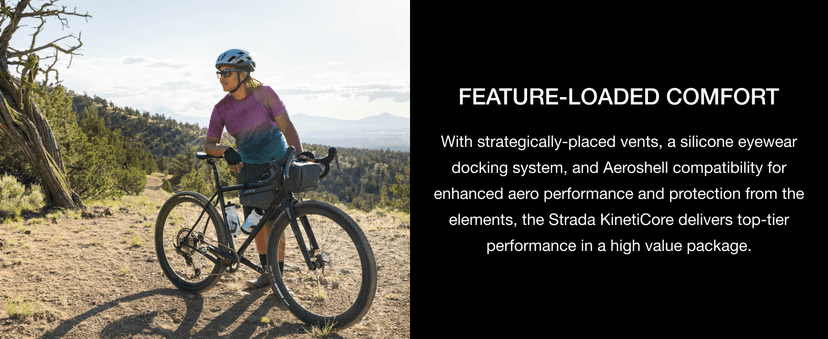 LAZER Strada KinetiCore Bike Helmet, Lightweight Bicycling Gear for Adults, Men & Women’s Cycling Head Gear