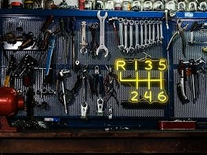 Car Gearbox Neon Sign, Neon Manual Gearbox Design Gifts for Dad, LED Garage Lamp Neon Lights for Wall Decor, Man Cave Garage Decor, USB Neon Sign for Auto Room Garage Repair Shop Gifts for Husband B0C9DNGD8P