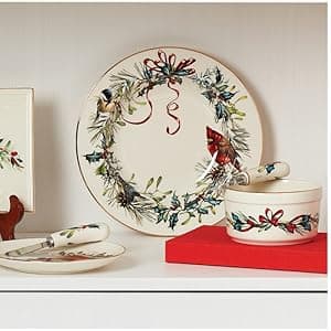 Lenox 847254 Winter Greetings 5" Bowl, Christmas & Holiday Hosting