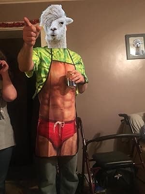 Apron Kitchen Funny Creative Cooking Grilling Baking Party Apron Gift For Men