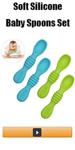 Hollow Teething Tubes Toys for Babies Girls Boys, 6 Pack Silicone Baby Teether Toy Tube for Infants with Nursing Biting Chewing, Chew Straws for Toddlers 6-12 Months (Style A)