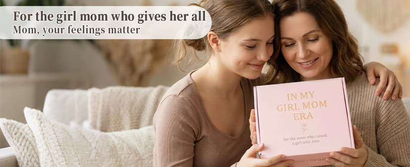 Gifts for Mom from Daughter – Girl Mom Gift Box for Women – Relaxing Self Care Present to Make Mama Feel Loved and Appreciated