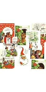 Fancy Land Gift Certificates for Business Christmas Blank Gift Card Certificate with Envelopes for Spa Salon Restaurant Custom Vouchers Supplies 25Pcs