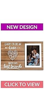 You're My Person Best Friends Picture Frame - Friend Birthday Gift for Women, BFF, Bestfriend, Besties - Long Distance Friendship for Soul Sisters, Big Sis - 4x6 Inches Cute Photo