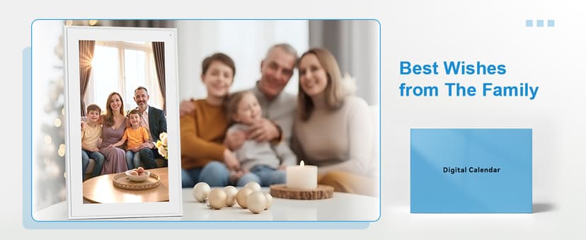 15.6 Inch Digital Calendar Wall Touch Screen Chore Chart, 32GB Electronic Calendar + Smart Family Planner, Wall and Desk Mountable, Gifts for Women Men, Christmas Gifts for Mom Dad