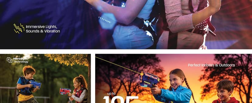 Toys for Boys Ages 8-12 Years - Teens Boys Toys Age 8-10 Years Gift - Lazer Tag Guns & Vests Laser Tag Set of 2 - Gifts for 8 9 10 11 12 13 Year Old Boy Gifts Birthday B0FQ7BKVF1
